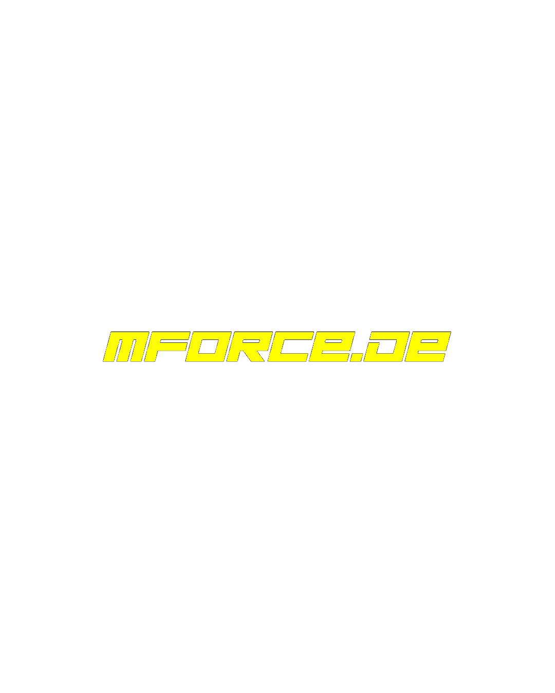 MFORCE Sticker